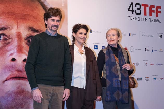 43rd Torino Film Festival 2025 - Day 6 in Italy, 26 November 2025 (L to R) Edoardo Winspeare, Celeste Casciaro and Dominique Sanda attend during the 43rd Torino Film Festival 2026 on November 26, 2025 in Turin, Italy., Credit:Davide Di Lalla - Unicode Images Avalon Italy, Turin, Museum of Radio and Television,  Copyright: xDavidexDixLallax-xUnicodexImagesx xAvalonx 1054752860