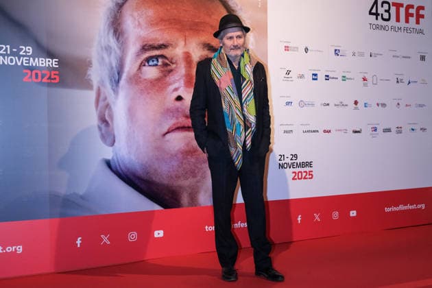 43rd Torino Film Festival 2025 - Day 6 in Italy - 26 Nov 2025 Hippolyte Girardot attends the 43rd Torino Film Festival. Turin Italy Copyright: xDavidexDixLallax xSOPAxImagesx DDILALLA-0109
