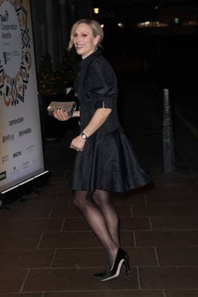. 26 11 2025. London, United Kingdom. Zara Tindall arriving at the Tusk Conservation Awards in London.  xStephenxLockx xi-Imagesx IIM-26413-0012