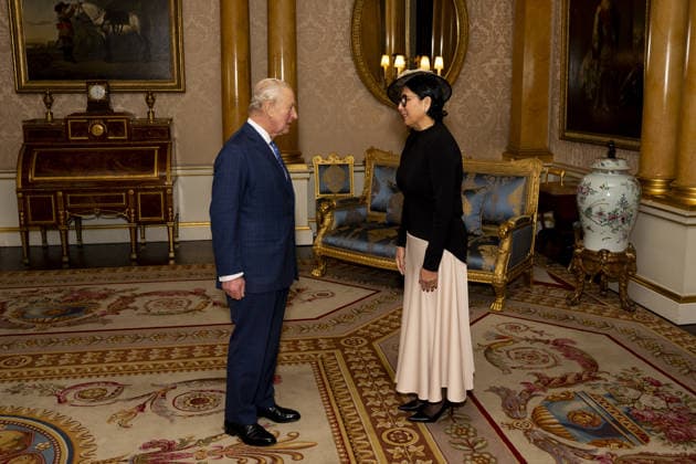 Audience at Buckingham Palace, London, 26 November 2025 King Charles III during an audience with Ms Cherie Nisbet, High Commissioner for Belize in London, at Buckingham Palace, London. Picture date: Wednesday November 26, 2025., Credit:Jordan Pettitt Avalon UK, London  Copyright: xJordanxPettittx xAvalonx 1054784264