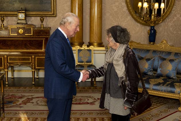 Audience at Buckingham Palace, London, 26 November 2025 King Charles III during an audience with Ms Selima Hill, who was presented with The King s Gold Medal for Poetry for 2022, at Buckingham Palace, London. Picture date: Wednesday November 26, 2025., Credit:Jordan Pettitt Avalon UK, London  Copyright: xJordanxPettittx xAvalonx 1054784286