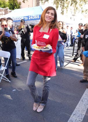 26 November 2025 - Los Angeles, California - Blanca Blanco,. 2025 Thanks & Giving On Skid Row held at Los Angeles Mission. Los Angeles USA - ZUMAa123 20251126_zaa_a123_039 Copyright: xADx
