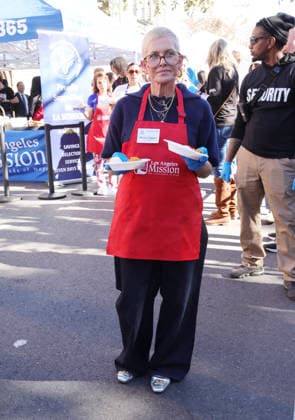 26 November 2025 - Los Angeles, California - Nicole Eggert,. 2025 Thanks & Giving On Skid Row held at Los Angeles Mission. Photo Copyright: xAdMediax