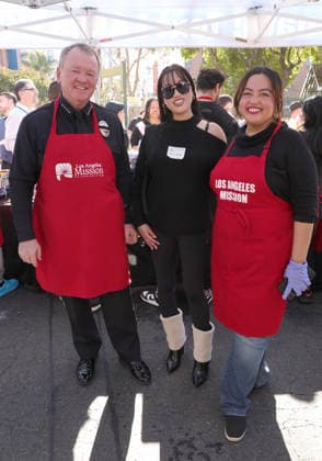 26 November 2025 - Los Angeles, California - Chief of the Los Angeles Police Department Jim McDonnell, Wendy Carrillo, Yi Zhou,. 2025 Thanks & Giving On Skid Row held at Los Angeles Mission. Photo Copyright: xAdMediax