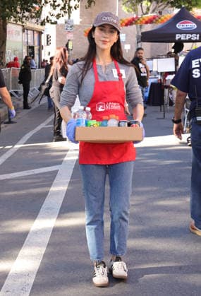 26 November 2025 - Los Angeles, California - Cailey Cowan. 2025 Thanks & Giving On Skid Row held at Los Angeles Mission. Photo Copyright: xAdMediax