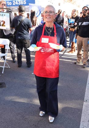 26 November 2025 - Los Angeles, California - Nicole Eggert,. 2025 Thanks & Giving On Skid Row held at Los Angeles Mission. Photo Copyright: xAdMediax