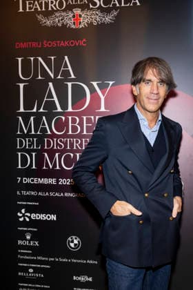 Premiere At La Scala -Lady Macbeth Of The Mtsensk District- Press Conference La Scala Theatre - Milan, Italy Davide Oldani Premiere At La Scala -Lady Macbeth Of The Mtsensk District- Press Conference La Scala Theatre - Milan, Italy 26th November 2025  Copyright: xALFONSOxCATALANO SGPITALIAx