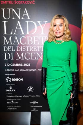 Premiere At La Scala -Lady Macbeth Of The Mtsensk District- Press Conference La Scala Theatre - Milan, Italy Melania Rizzoli Premiere At La Scala -Lady Macbeth Of The Mtsensk District- Press Conference La Scala Theatre - Milan, Italy 26th November 2025  Copyright: xSGPx