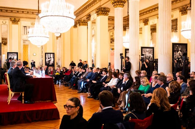 Premiere At La Scala -Lady Macbeth Of The Mtsensk District- Press Conference La Scala Theatre - Milan, Italy Premiere At La Scala -Lady Macbeth Of The Mtsensk District- Press Conference La Scala Theatre - Milan, Italy 26th November 2025  Copyright: xSGPx