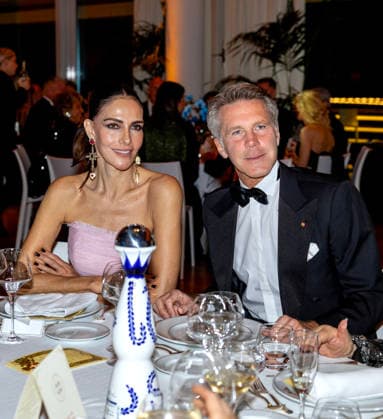 26-11-2025 Monaco Prince Emanuele Filiberto, Duke of Savoy, with Adriana Abascal during a gala for the Princess Grace hospital of Monaco. at the Yacht Club de Monaco. The proceeds of the evening will be donated to Oeuvre de Soeur Marie Association of Monaco for the purchase of medical equipment for the Princess Grace hospital of Monaco. Â  Copyright: xPPEx