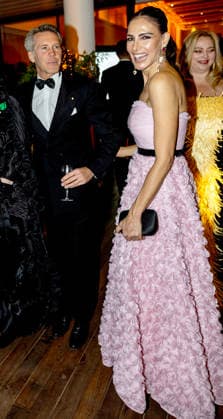 26-11-2025 Monaco Prince Emanuele Filiberto, Duke of Savoy, with Adriana Abascal during a gala for the Princess Grace hospital of Monaco. at the Yacht Club de Monaco. The proceeds of the evening will be donated to Oeuvre de Soeur Marie Association of Monaco for the purchase of medical equipment for the Princess Grace hospital of Monaco. Â  Copyright: xPPEx