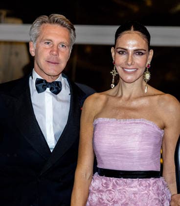 26-11-2025 Monaco Prince Emanuele Filiberto, Duke of Savoy, with Adriana Abascal during a gala for the Princess Grace hospital of Monaco. at the Yacht Club de Monaco. The proceeds of the evening will be donated to Oeuvre de Soeur Marie Association of Monaco for the purchase of medical equipment for the Princess Grace hospital of Monaco. Â  Copyright: xPPEx