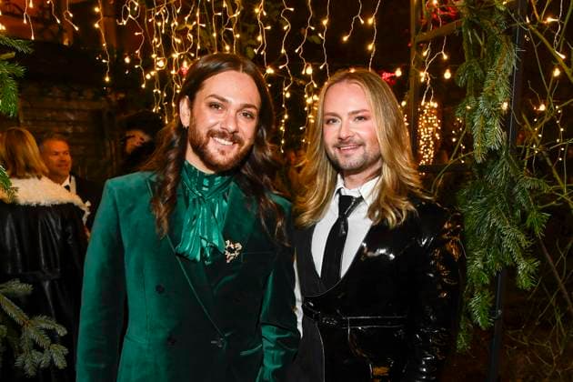 Berlin abb Riccardo Simonetti and Jack Strify as guests at the Magical Christmas Ball by LeGer by Lena Gercke at Claerchens Ballhaus Berlin on 26 11 2025 Berlin Germany