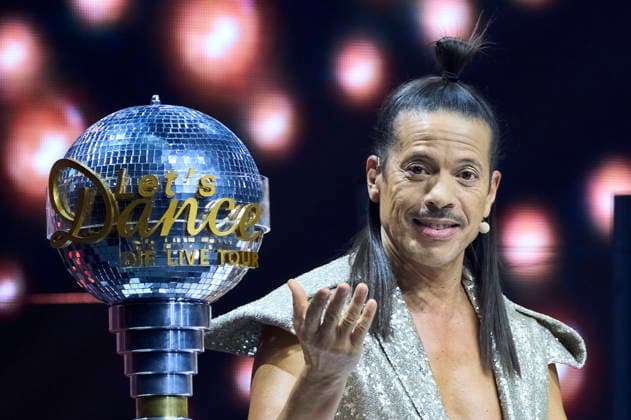 Jorge Gonzalez at Let s Dance The Live Tour 2025 in the ZAG Arena Hannover, 25 11 2025 Foto:xU.xStammx xFuturexImagex dance_5167