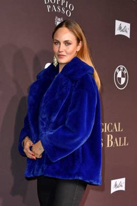 Elena Carriere at the Magical Christmas Ball by LeGer by Lena Gercke at Clärchens Ballhaus in Berlin 26 11 2025