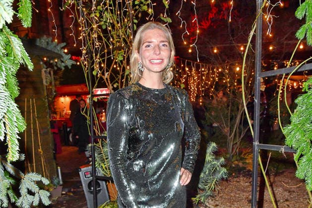 Lea Sophie Cramer at the Magical Christmas Ball by LeGer by Lena Gercke at Clärchens Ballhaus in Berlin 26 11 2025