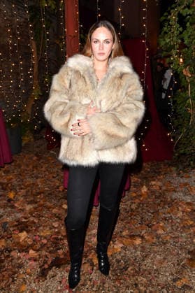 Elena Carriere at the Magical Christmas Ball by LeGer by Lena Gercke at Clärchens Ballhaus in Berlin 26 11 2025