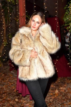 Elena Carriere at the Magical Christmas Ball by LeGer by Lena Gercke at Clärchens Ballhaus in Berlin 26 11 2025
