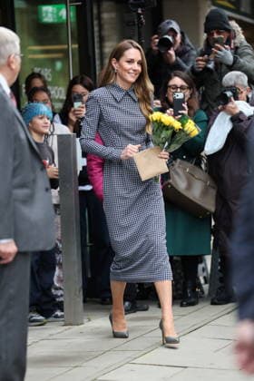 . 27 11 2025. London, United Kingdom. Kate Middleton, the Princess of Wales, leaving the Anna Freud Centre in London.  xStephenxLockx xi-Imagesx IIM-26416-0009