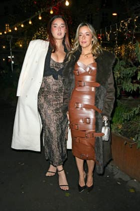 Vivien Blotzki and Marina Hoermanseder at the Magical Christmas Ball by LeGer by Lena Gercke at Clärchens Ballhaus Berlin, 26 11 2025 Foto:xM.xBehrensx xFuturexImagex leger_5251