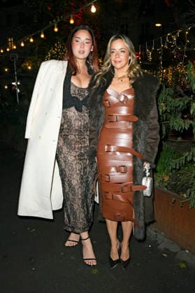 Vivien Blotzki and Marina Hoermanseder at the Magical Christmas Ball by LeGer by Lena Gercke at Clärchens Ballhaus Berlin, 26 11 2025 Foto:xM.xBehrensx xFuturexImagex leger_5252