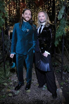 26 11 2025, Riccardo Simonetti and Jack Strify as guests at the Magical Christmas Ball by LeGer by Lena Gercke, Clärchens Ballhaus, Berlin, Berlin