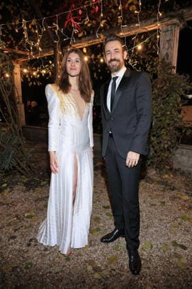 26 11 2025, Janina Lin Otto and Jan Köppen as guests at the Magical Christmas Ball by LeGer by Lena Gercke, Clärchens Ballhaus, Berlin, Berlin