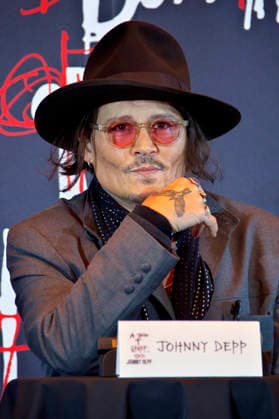 Johnny Depp at a press conference for his exhibition A Bunch of Stuff Tokyo at NEWoMan Takanawa Tokyo, 27 11 2025 Foto:xK.xNarax xFuturexImagex depp_5111