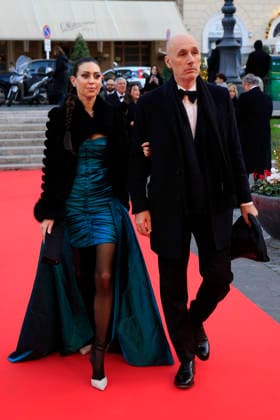 November 27, 2025, Rome, Rome, ITALIA: The Teatro dell Opera season opens with the premiere of Lohengrin. Guests arriving in the photo. Rome, Italy 27 November 2025 Rome ITALIA  - ZUMAa289 20251127_zia_a289_072 Copyright: xRichardxDexLucax