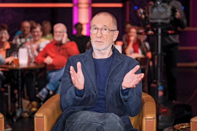 MDR Riverboat actor Peter Lohmeyer on the occasion of the recording of the MDR talk show Riverboat on 27 11 2025 at Mediacity Leipzig 20251127SFL0013