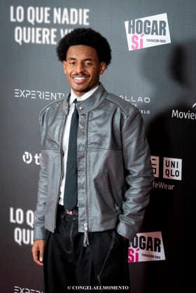 Lo que nadie quiere ver Premiere, Madrid, Spain - 24 Nov 2025 Adam Nourou attends to Lo que nadie quiere ver Premiere at Callao Cinema on 24 November, 2025 in Madrid, Spain. (Credit: Miguel Escavias Alfa Images) Madrid Callao Cinema Madrid Spain Copyright: x x2025xMiguelxEscavias AlfaxImagesx