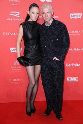 Marcus Butler with girlfriend Tory Kim GQ MEN OF THE YEAR AWARDS 2025 at the Metropol in Berlin on 27 11 2025