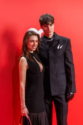 Award 27 GQ Men of the Year Award 2025 Charleen Weiss and Moritz Hau at the 27 GQ Men of the Year Award at the Metropol on 27 11 2025 inBerlin Copyright: xEventpressxKochanx