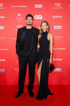 Award 27 GQ Men of the Year Award 2025 Mats Hummels and Nicola Cavanis at the 27 GQ Men of the Year Award at the Metropol on 27 11 2025 inBerlin Copyright: xEventpressxKochanx