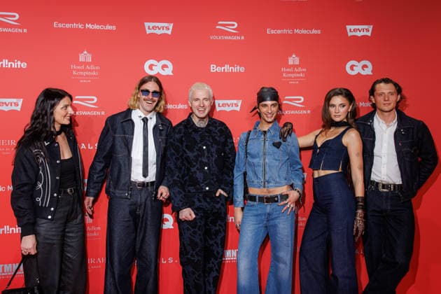 Award 27 GQ Men of the Year Award 2025 Jemilla Pir, Jackson Irvine, Marcus Butler, Dustin Hanke, Stefanie Giesinger and Fabian Reese at the 27 GQ Men of the Year Award at the Metropol on 27 11 2025 inBerlin Copyright: xEventpressxKochanx