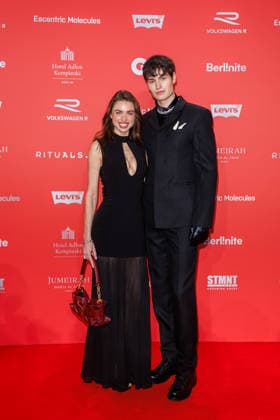 Award 27 GQ Men of the Year Award 2025 Charleen Weiss and Moritz Hau at the 27 GQ Men of the Year Award at the Metropol on 27 11 2025 inBerlin Copyright: xEventpressxKochanx