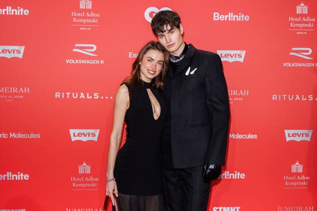 Award 27 GQ Men of the Year Award 2025 Charleen Weiss and Moritz Hau at the 27 GQ Men of the Year Award at the Metropol on 27 11 2025 inBerlin Copyright: xEventpressxKochanx