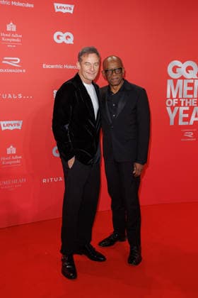Award 27 GQ Men of the Year Award 2025 Jason Isaacs and Lennie James at the 27 GQ Men of the Year Award at the Metropol on 27 11 2025 inBerlin Copyright: xEventpressxKochanx