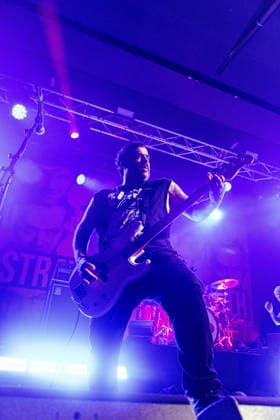 Anthony Altamura of Stray From The Path Clockworked - Final UK Tour at Manchester Academy, UK, 27 November 2025, Credit:Maryleen Avalon  Copyright: xMaryleenx xAvalonx 1055063126