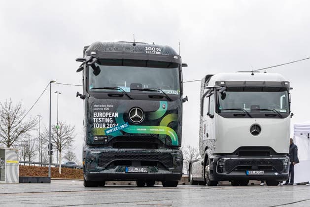 Annual event Strategy Dialogue Automotive Industry BW SDA in Stuttgart E Trucks from Daimler Truck 26 11 2025 Stuttgart, Baden Württemberg, Germany