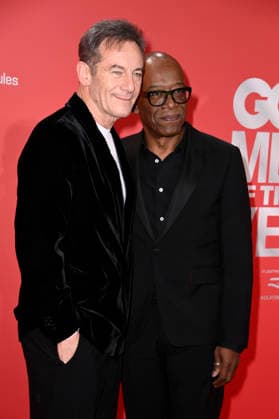 Jason Isaacs and Lennie James at the 27th GQ Men of the Year Awards 2025 at Metropol Berlin, 27 11 2025 Foto:xN.xKubelkax xFuturexImagex gq_berlin_5179