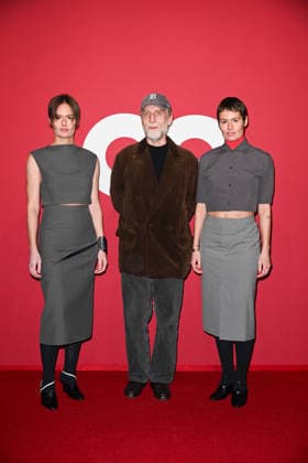 Milan, GQ Men of the Year 2025 In the photo: Giulia and Camilla Venturini, Simone Bellotti  Copyright: xManuelexMangiarottix xipa-agency.netx xManuelexMangiarottix IPA_Agency_IPA68462163