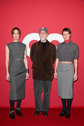 Milan, GQ Men of the Year 2025 In the photo: Giulia and Camilla Venturini, Simone Bellotti  Copyright: xManuelexMangiarottix xipa-agency.netx xManuelexMangiarottix IPA_Agency_IPA68462159