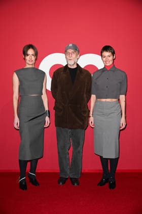 Milan, GQ Men of the Year 2025 In the photo: Giulia and Camilla Venturini, Simone Bellotti  Copyright: xManuelexMangiarottix xipa-agency.netx xManuelexMangiarottix IPA_Agency_IPA68462164