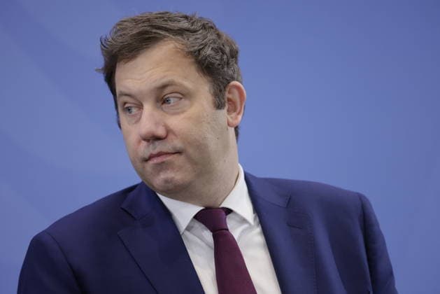 Lars Klingbeil, Federal Minister of Finance, Germany, Berlin, Federal Chancellery, Press briefing on the results of the deliberations of the Coalition Committee