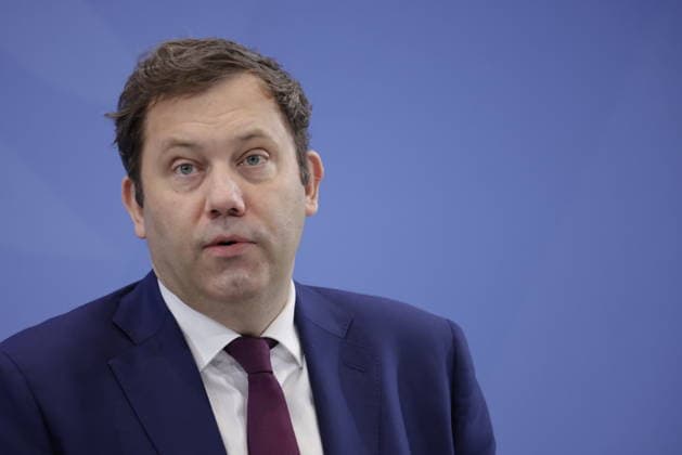 Lars Klingbeil, Federal Minister of Finance, Germany, Berlin, Federal Chancellery, Press briefing on the results of the deliberations of the Coalition Committee