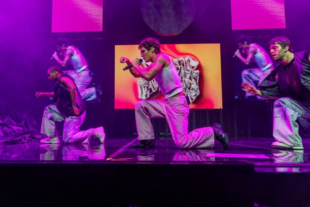 STOCKHOLM, SWEDEN 20251128 Omar Rudberg at Avicii Arena on Friday night Omar Rudberg is the opening act for Zara Larsson STOCKHOLM SWEDEN x60160x  Copyright: xStefanxJerrevang TTx OMAR RUDBERG KONSERT UV7tKfTtiAQ