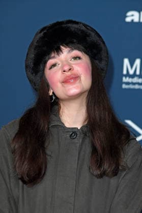 Nellie Thalbach at the festival opening of AROUND THE WORLD IN 14 FILMS at the cinema in the Kulturbrauerei in Berlin on 28 11 2025
