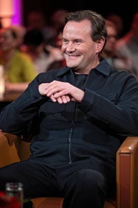 MDR Riverboat actor Devid Striesow on the occasion of the recording of the MDR talk show Riverboat on 28 11 2025 at Mediacity Leipzig 20251128ADO0037