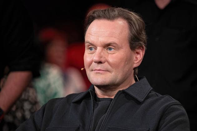 MDR Riverboat actor Devid Striesow on the occasion of the recording of the MDR talk show Riverboat on 28 11 2025 at Mediacity Leipzig 20251128ADO0038